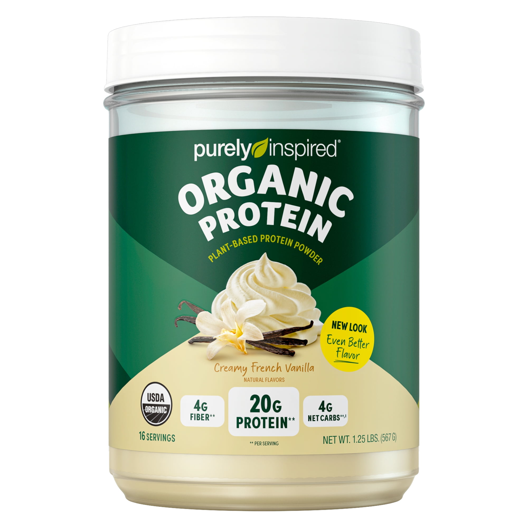 French Vanilla Plant-Based Protein Shake by Purely Inspired