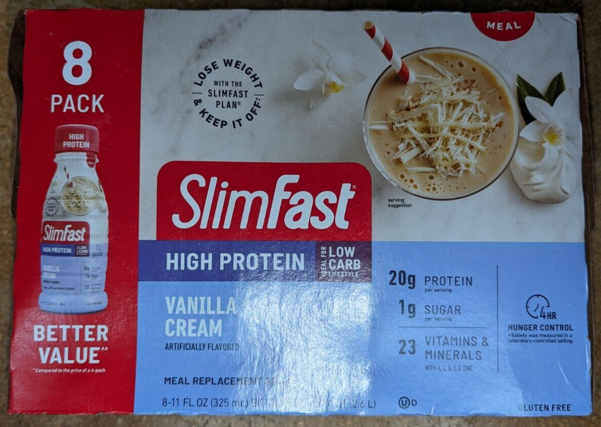 Vanilla Cream High Protein Meal Replacement Shake