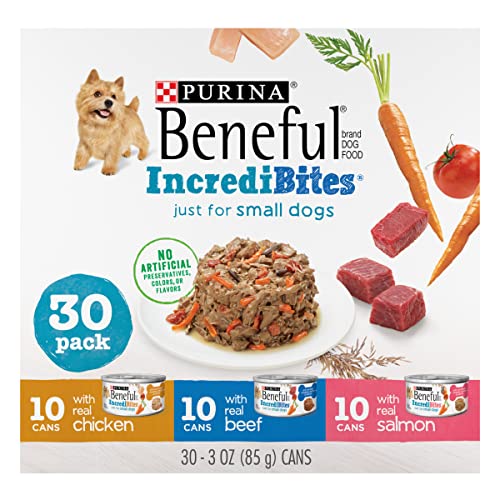 Small Breed Wet Dog Food Variety Pack - 30 Cans