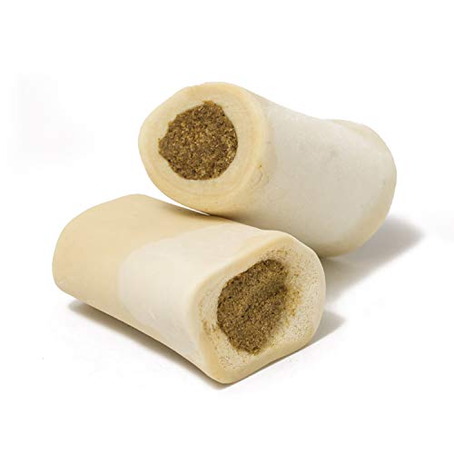 Large Peanut Butter-Stuffed Dog Shin Bone