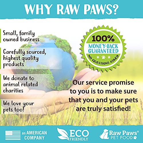 Raw Paws Pet Beef & Veggie Dog Food Rolls