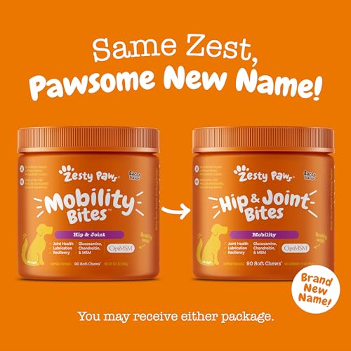 Zesty Paws Bacon Dog Joint Chews