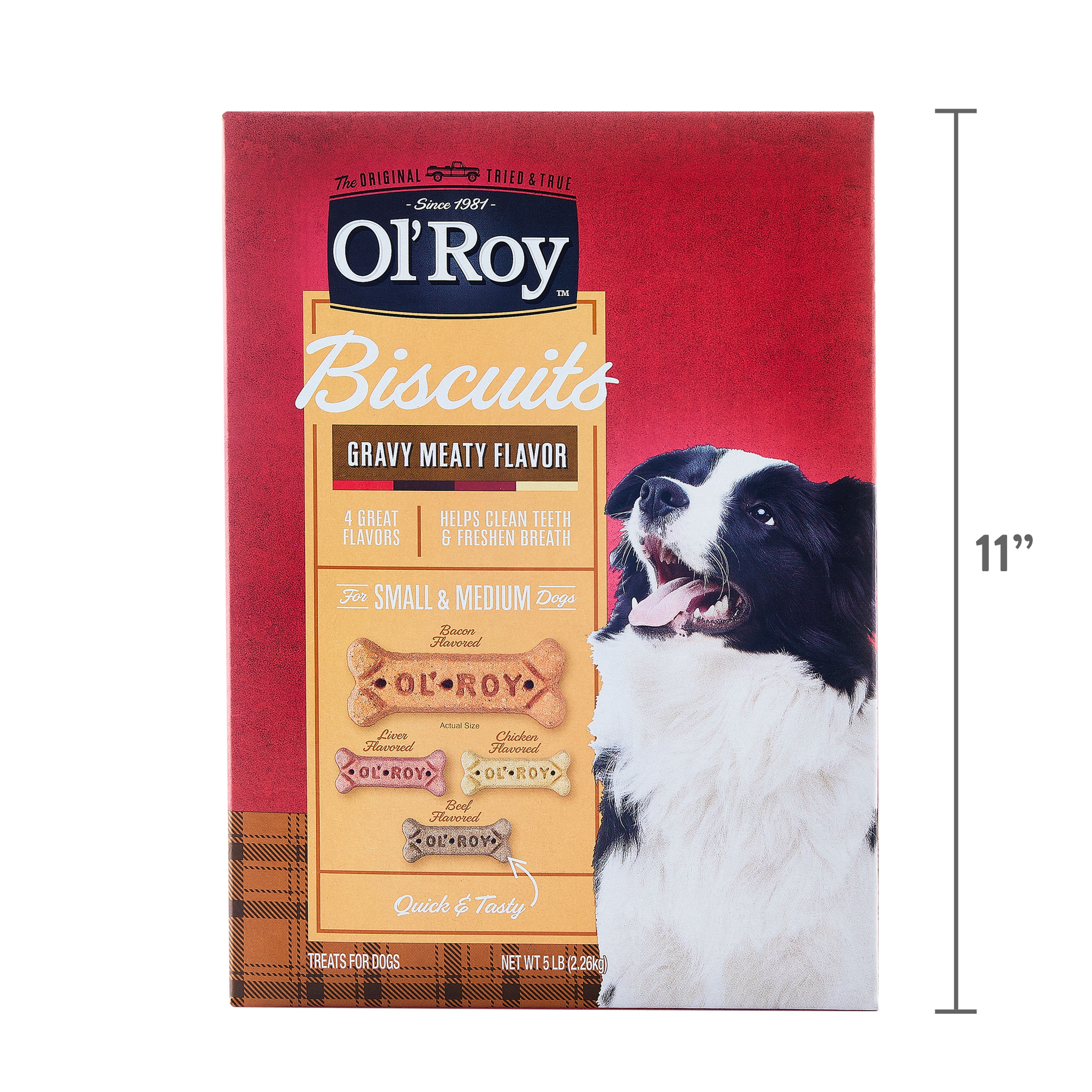 Meaty Ol' Roy Biscuits for Small-Medium Dogs