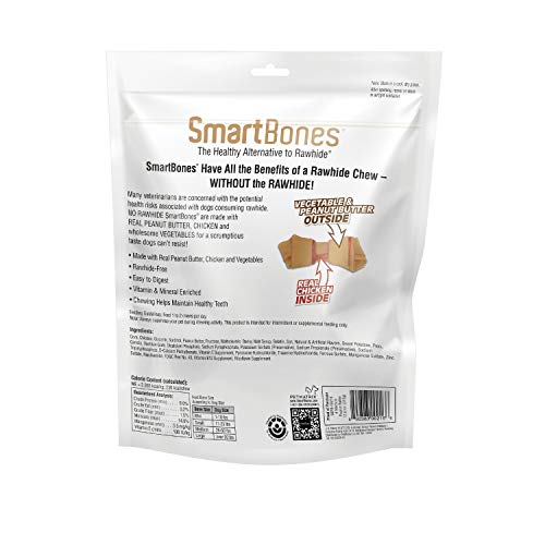 Peanut Butter SmartBones for Medium Dogs