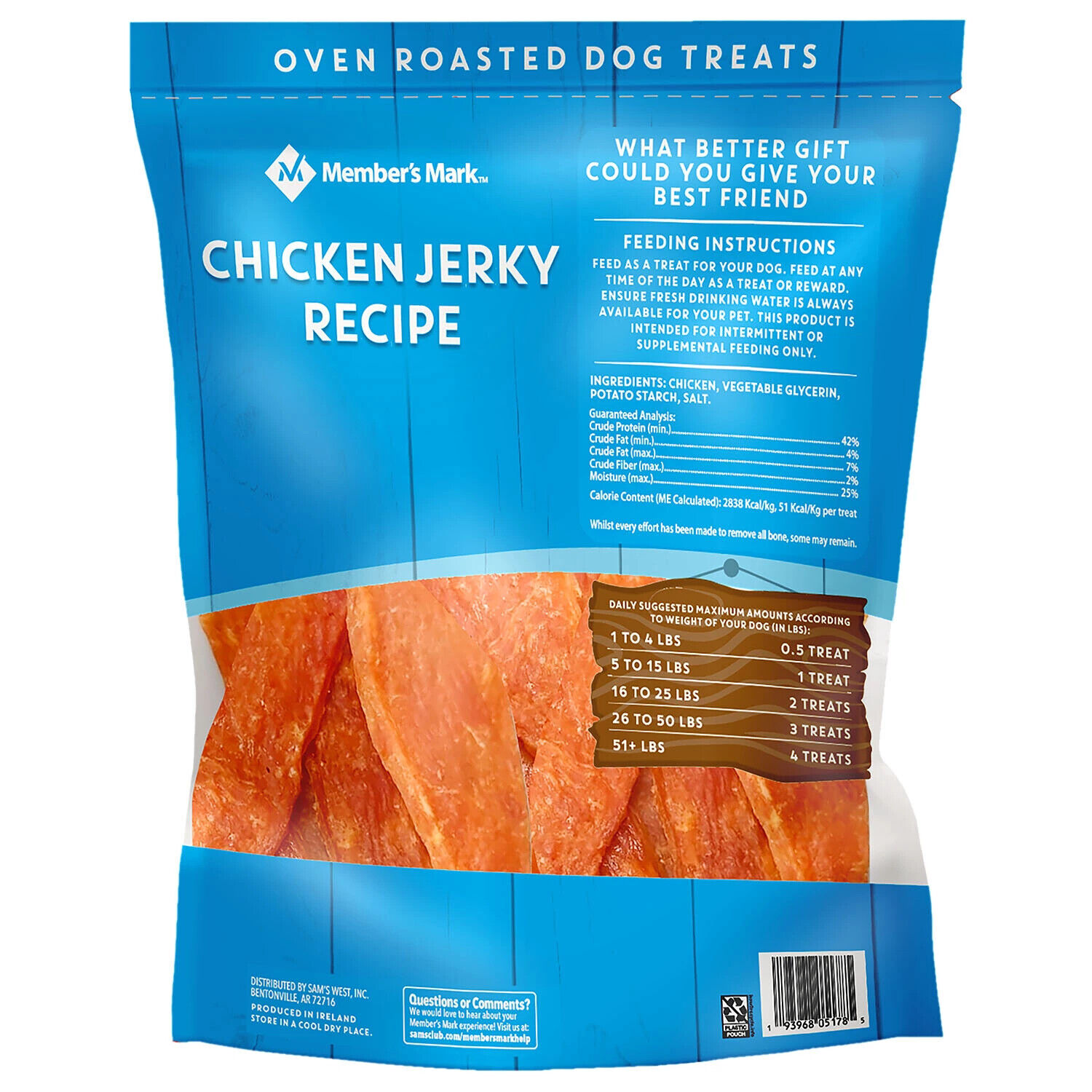 Large Chicken Jerky Dog Treats - Hot Price!