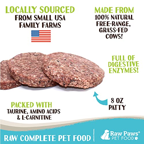 Free-Range Raw Green Tripe Dog Food Patties