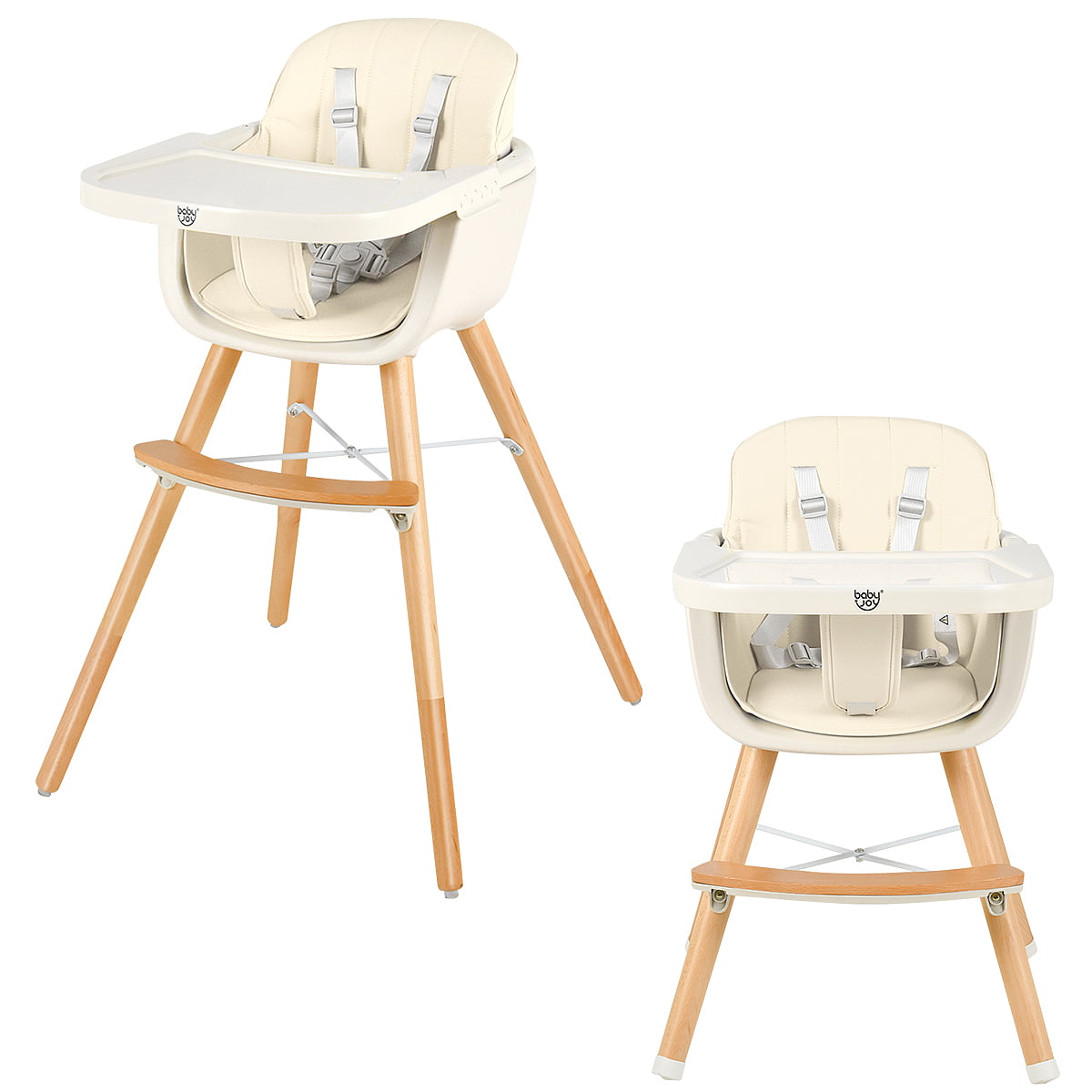 Convertible High Chair for Babies and Toddlers