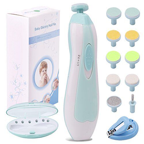Electric Baby Nail Trimmer with LED Light