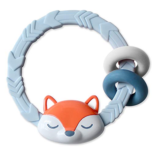 Itzy Ritzy Fox Teether with Rattle