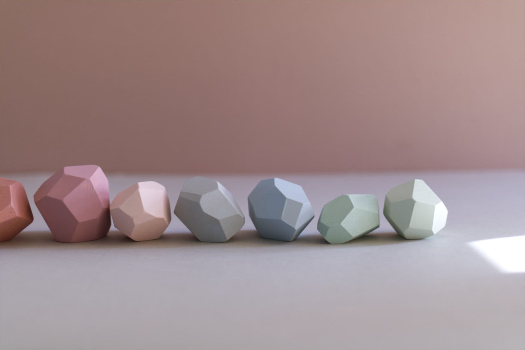 Montessori Balancing Stones - Set of 10