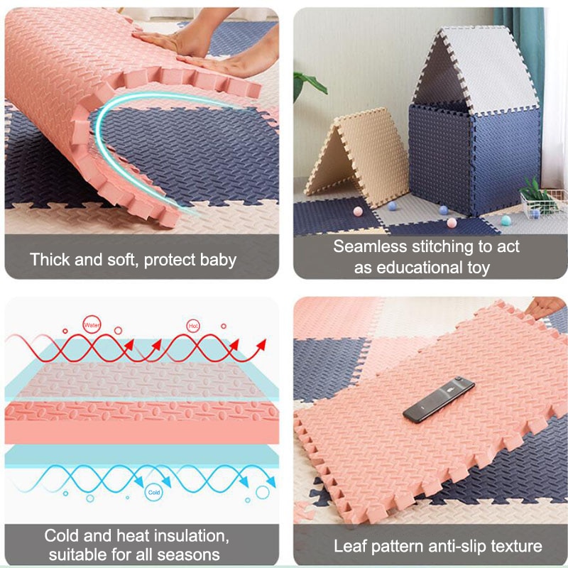Thick Foam Puzzle Mat for Babies and Kids