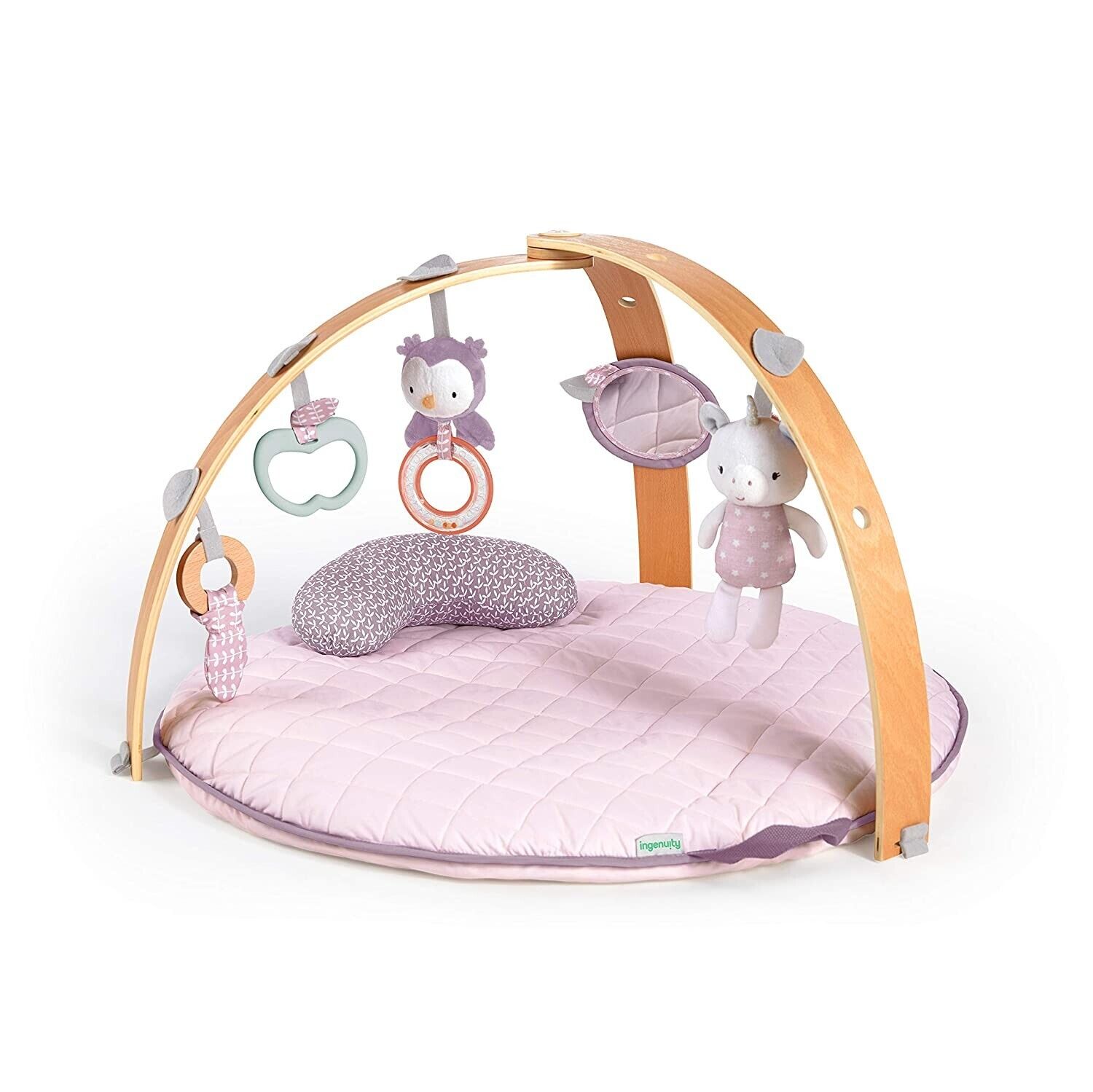 Ingenuity Reversible Activity Gym & Play Mat
