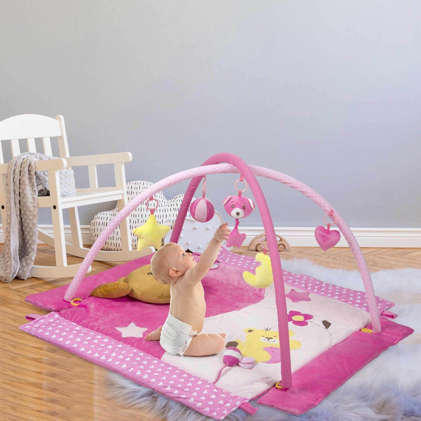 Infant Play Gym with Developmental Toys