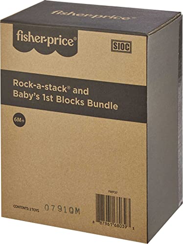 Fisher-Price Baby's First Blocks & Stacking Toy Set