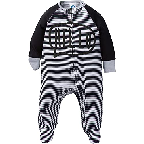 Gerber Baby Boys' Star Footie Sleepwear, 3-6 Months
