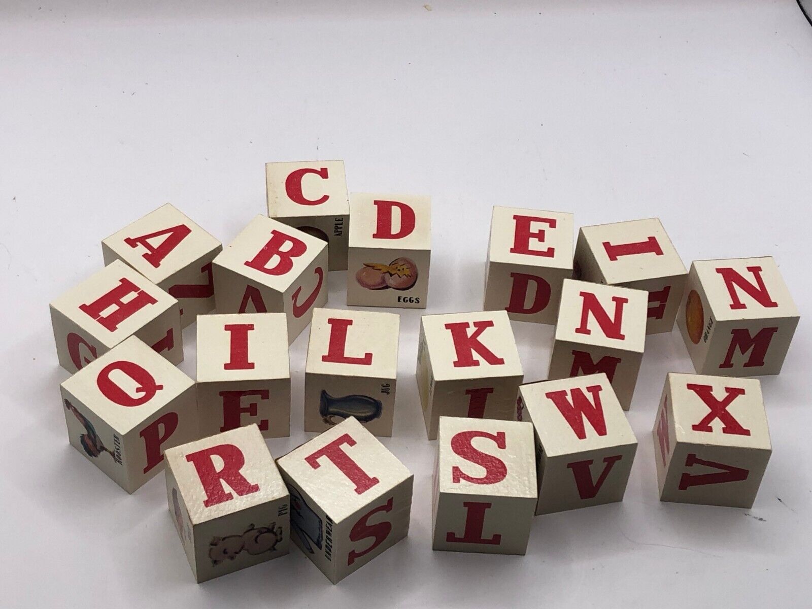 Wooden Alphabet Stacking Blocks - Lillian Vernon