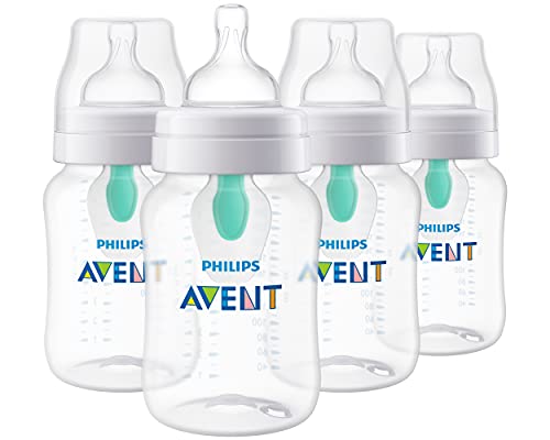 Philips Avent Anti-Colic Baby Bottles, 9oz, 4pk