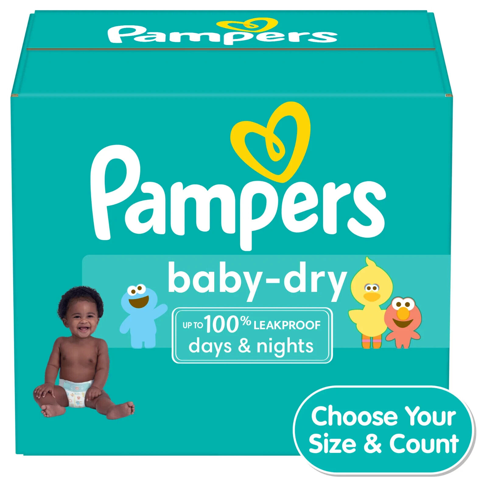 Pampers Baby Dry Diapers - Select Count & Size