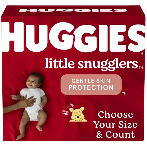 Huggies Little Snugglers Baby Diapers - All Sizes