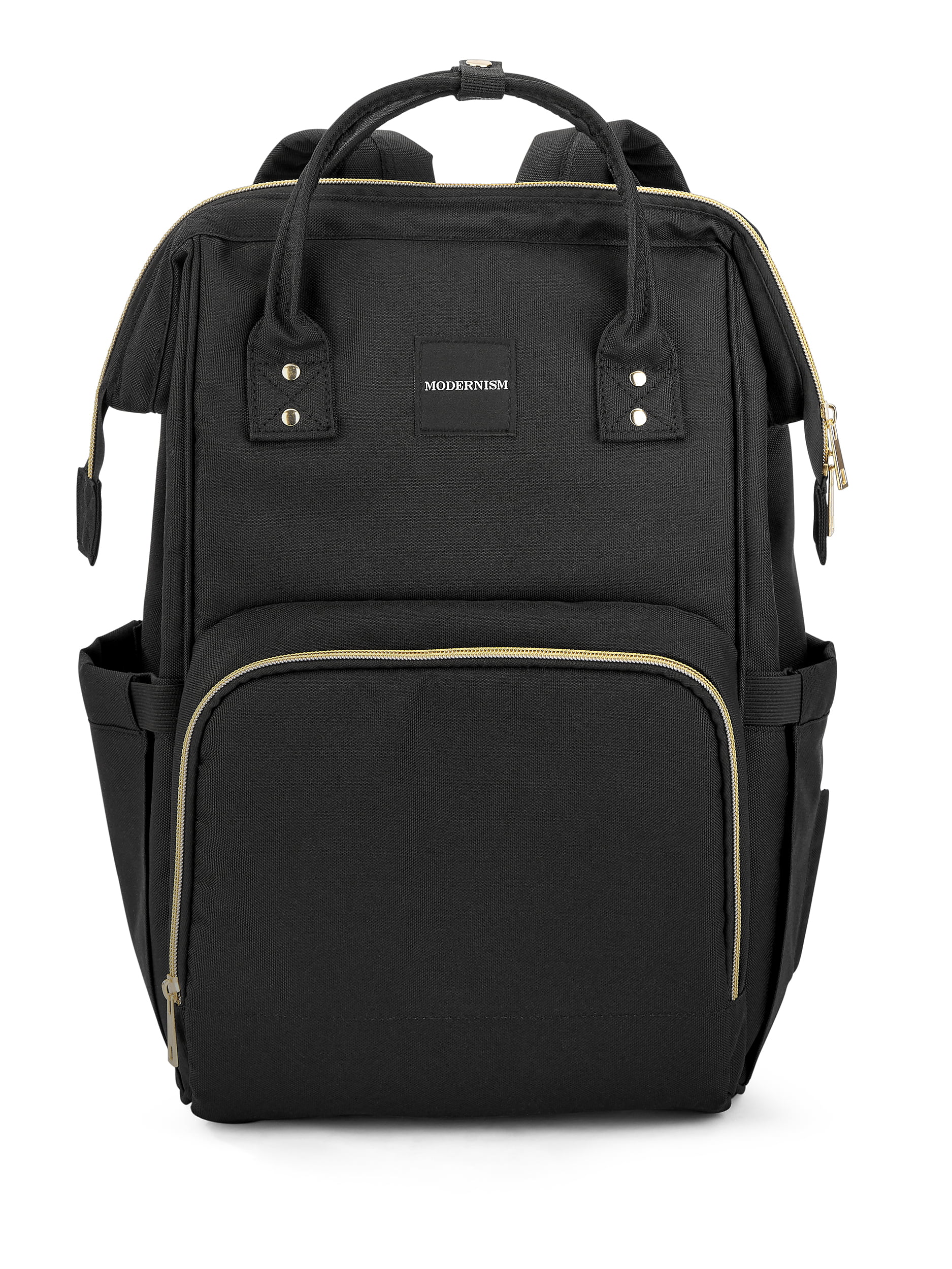 Black MODERNISME Backpack Diaper Bag