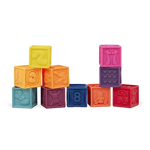 Educational One Two Squeeze Building Blocks for Babies