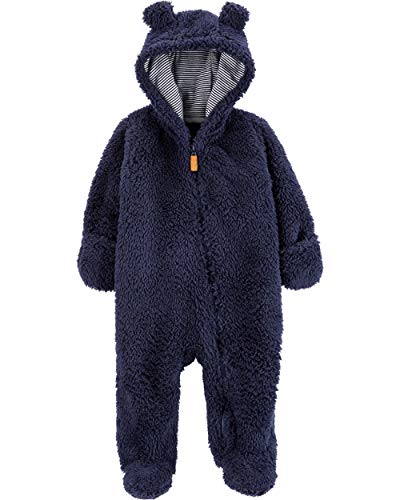 Carter's Baby Sherpa Bunting in Navy - 3 Months