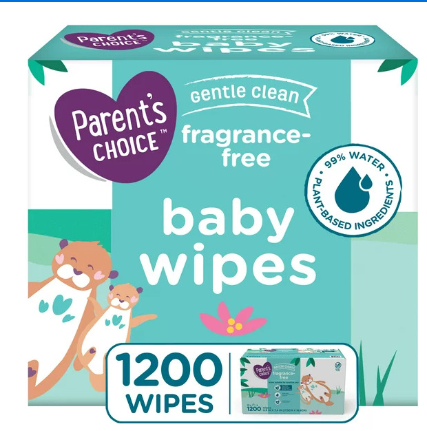 Fragrance-Free Baby Wipes - 1200 Total!
