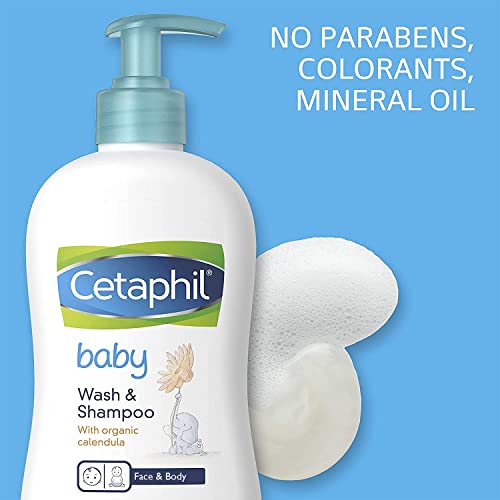 Cetaphil Organic Calendula Baby Wash & Shampoo