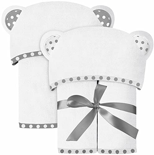 Luxurious Bamboo Hooded Towels for Babies and Kids