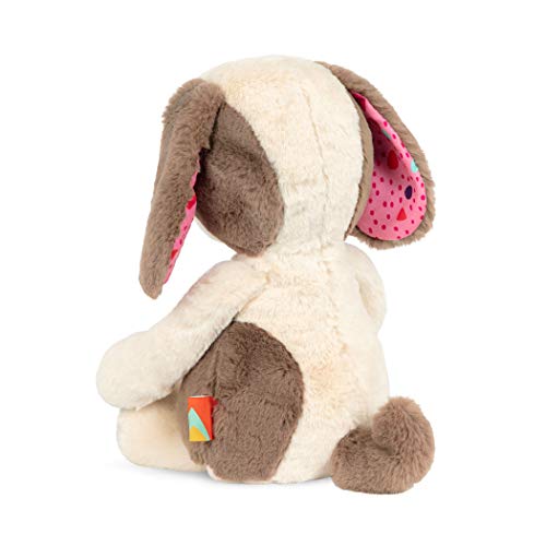 Soft and cuddly plush puppy toy
