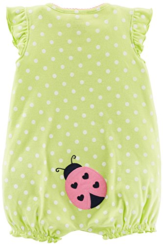 Carter's Baby Girls' Rompers, Pack of 3
