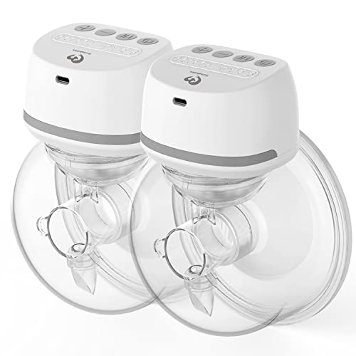 Wearable Electric Breast Pump with 4 Modes