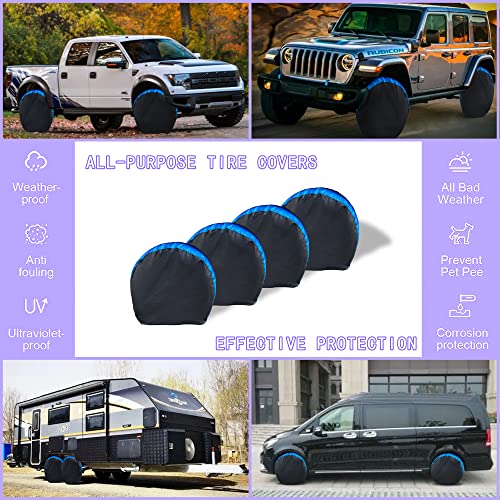 Anti-UV Waterproof Tire Covers for RV, Truck, SUV