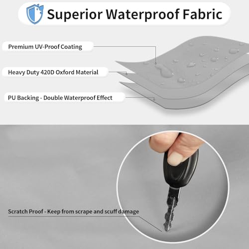 RV Spare Tire Covers Set of 4, Waterproof & UV-Proof