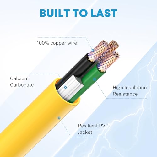 Kohree 30A to 15A RV Adapter Plug with LED