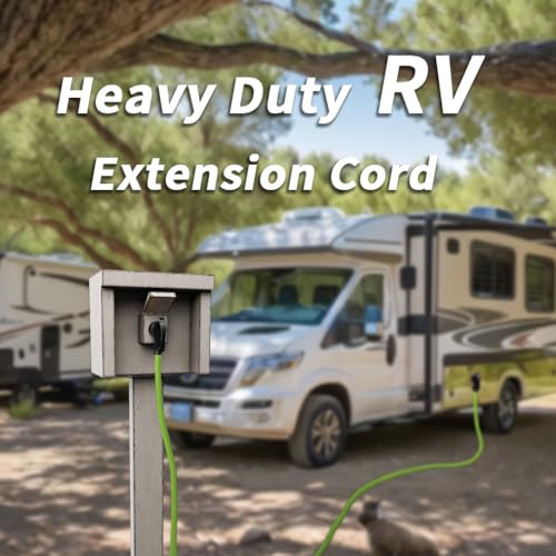 30 Amp RV Extension Cord Outdoor Waterproof Efficiently