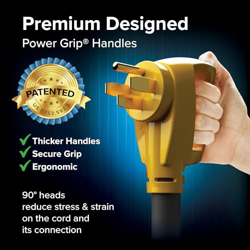 Camco 30-Ft 50 Amp RV Extension Cord - Superior Quality