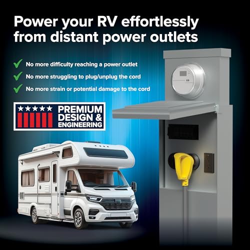 Camco 30-Ft 50 Amp RV Extension Cord - Superior Quality