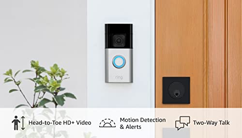 2023 Release Ring Battery Doorbell Plus HD+ Video