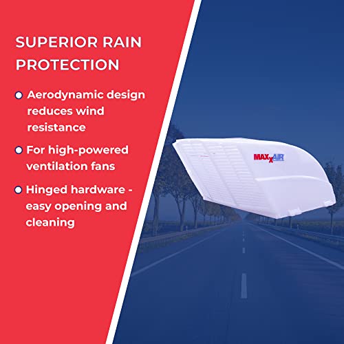 MAXXAIR FanMate Vent Cover with EZ Clip Hardware