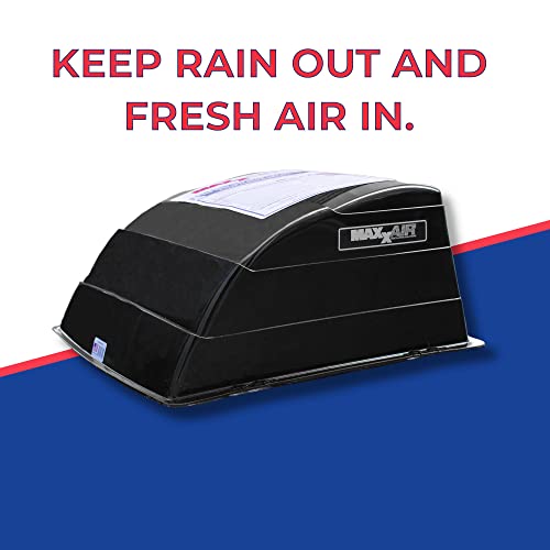 Maxxair Original Black Roof Vent Cover