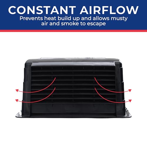 Maxxair Original Black Roof Vent Cover
