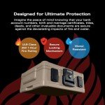 Fireproof Waterproof Safe Chest for Documents