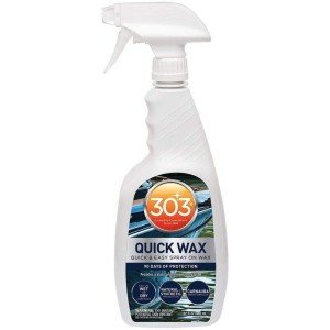 303 Marine Quick Wax: 90-Day Protection, Glossy Finish