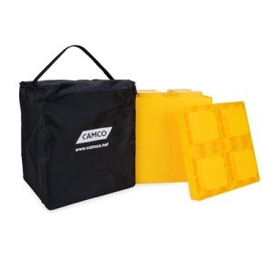 Camco RV Leveling Blocks - 10-Pack with Storage Bag