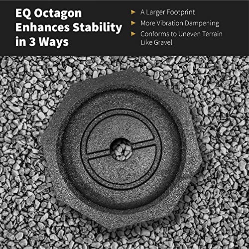 SnapPad EQ Octagon 4-Pack for Equalizer Leveling Jacks