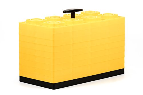 Camco FasTen RV Leveling Blocks, Yellow, 10-Pack