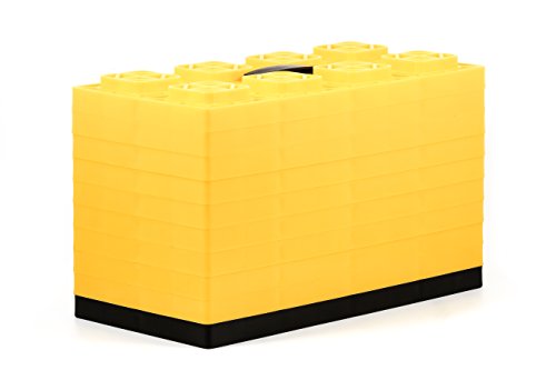 Camco FasTen RV Leveling Blocks, Yellow, 10-Pack