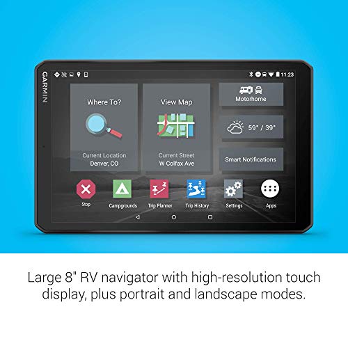 Garmin RV 890 GPS Navigator with 8" Display