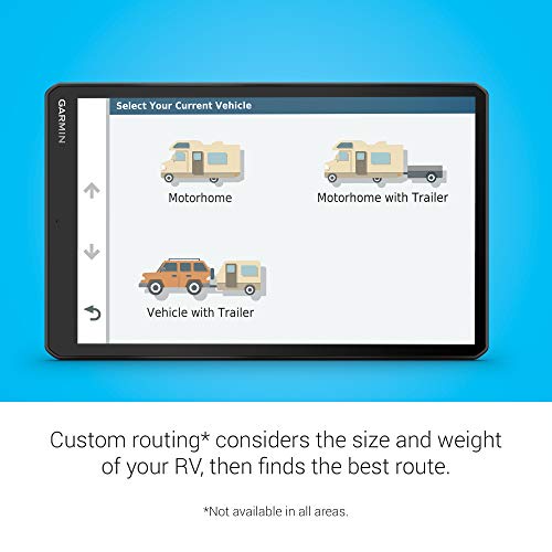 Garmin RV 1090 10" Navigator with Custom Routing